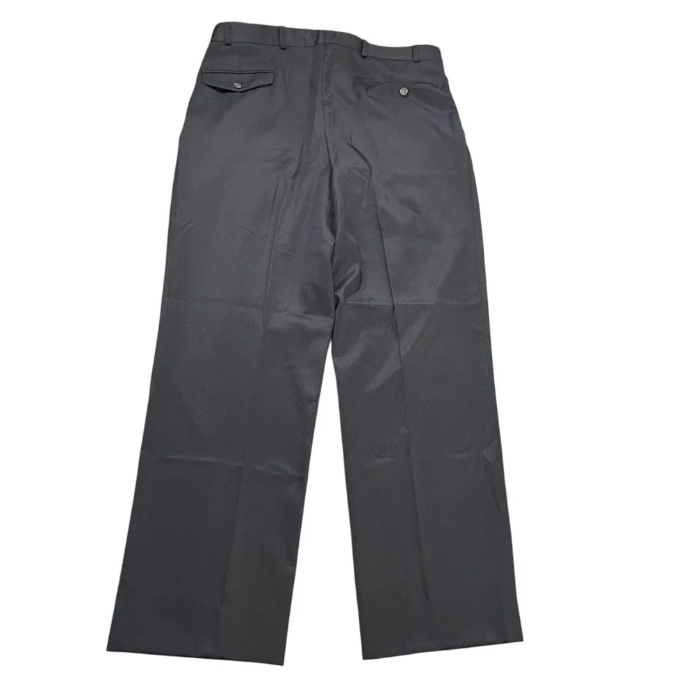 Vintage Ralph Lauren Polo University 36x32 Club Mens Wool Pants Chocolate Brown‎